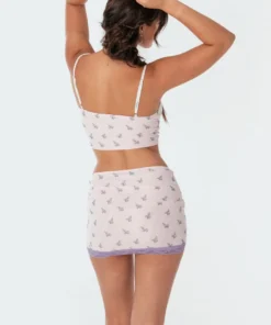 S11159_light-pink Flora Mesh Crop Top