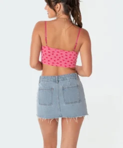 S11207_pink Piper Cut-Out Top