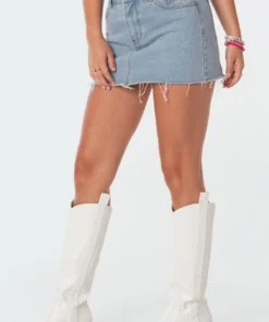 S11191_light-blue Jessie Low-Rise Denim Skirt Skirts 10 S11191_light-blue Jessie Low-Rise Denim Skirt Skirts