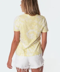 S11237_green Bailee Tie-Dye T-Tshirt Tops