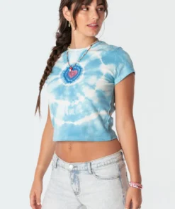 S11180_light-blue Tops Tie-Dye My Heart T-Shirt 10 S11180_light-blue Tops Tie-Dye My Heart T-Shirt