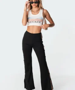 S11257_white Nevada Desert Ribbed Top