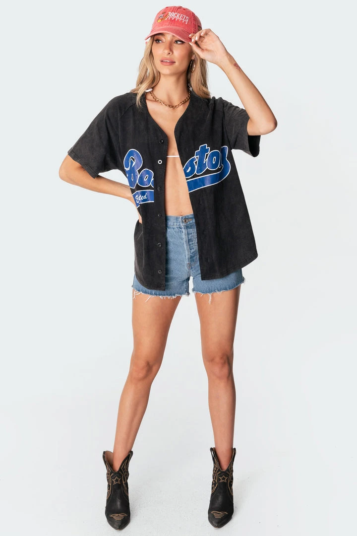 S11256_black-washed Boston Washed Oversized T-Shirt Tops 5 S11256_black-washed Boston Washed Oversized T-Shirt Tops