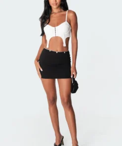 S11272_white Lexi Hoop Corset Tops