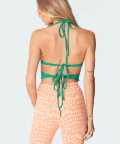 S11230_green Tops Butterfly Open Back Top 11 S11230_green Tops Butterfly Open Back Top