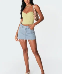 S11175_green Tops Adley Adjustable Corset