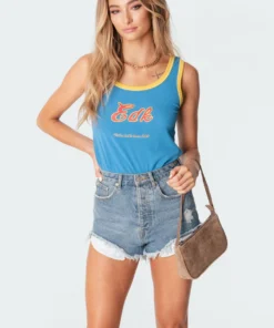 S11258_blue Unbreakable Tank Top