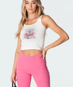 S11282_white Hug Me Bear Top Tops