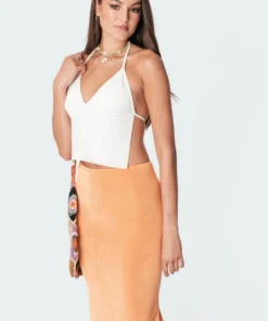 S11336_white Tops Lia Open-Back Tie Top