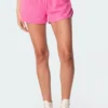 S11134_pink Bronti Terry Shorts Pants