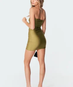 S11307_green Brooke Cut-Out Dress Dresses