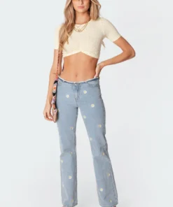 S11281_light-blue Daisy Low-Rise Jeans