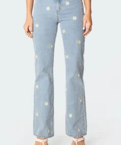 S11281_light-blue Daisy Low-Rise Jeans