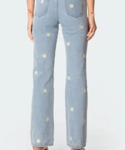 S11281_light-blue Daisy Low-Rise Jeans