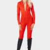 S11926_RED Lovers Lane E* Monogram Jumpsuit