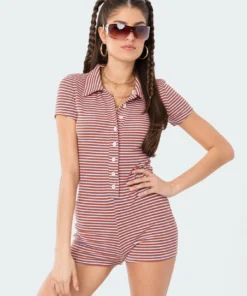 S11952_MIX Jumpsuits & Rompers Gemma Ribbed Jumpsuit