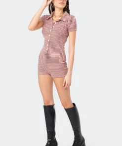 S11952_MIX Jumpsuits & Rompers Gemma Ribbed Jumpsuit