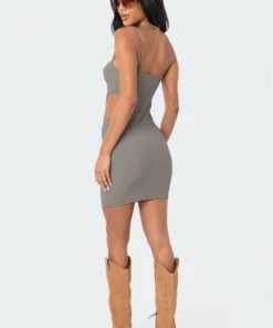 S11886_OLIVE Shae Cups Cut-Out Dress Dresses