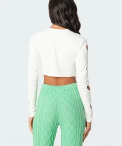 S11699_white Empty Heart Ribbed Top