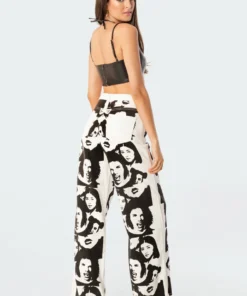 S11722_black Tops Christina Pu Crop Top