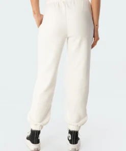 1077_white La Champion Sweatpants