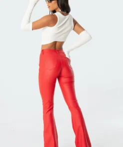 S11733_white Asymmetric Rhinestone Sleeve Top