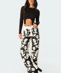 S11742_black Tops Nikita Ribbed Clasp Top