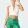 S11492_white Bau Halter Top New In