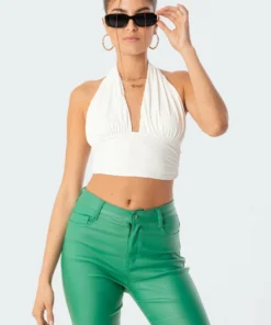 S11492_white Bau Halter Top New In