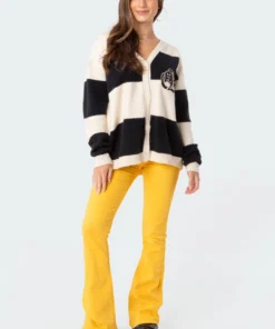 S11844_mix Serriority Oversized Cardigan Tops