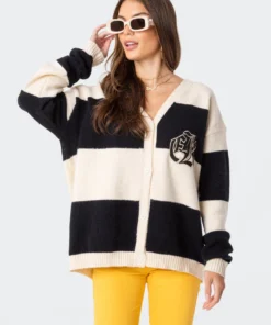 S11844_mix Serriority Oversized Cardigan Tops