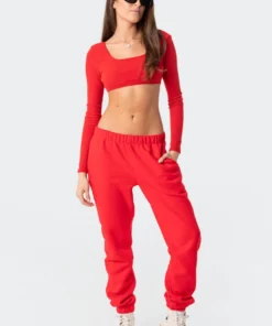S11703_red Joni Sweatpants