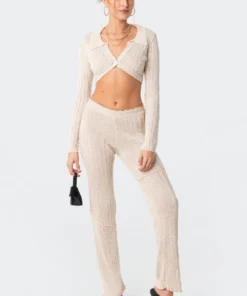 S11758_beige Harley Knitted Pants