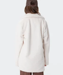 S11799_cream Jemima Faux Fur Coat Jackets & Coats