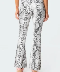 S11798_black-and-white Cobra Flared Jeans