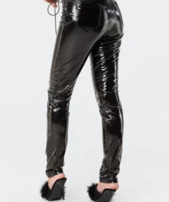 S11780_black Natalie Vinyl Pants