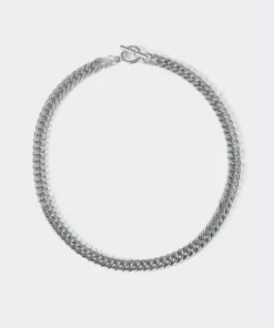 Acc0036_silver Chained To Me Necklace