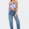S11496_BLUE Living Dolls Boyfriend Jeans