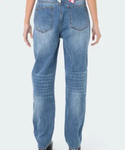 S11496_BLUE Living Dolls Boyfriend Jeans