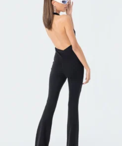 S11961_BLACK Odell Open-Back Jumpsuit