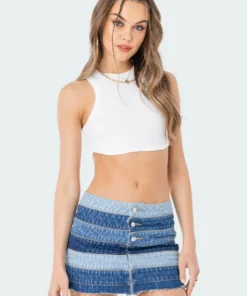 S11906_WHITE New In Everyday Ribbed Top