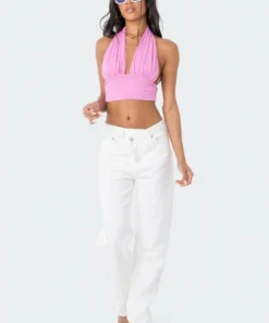 S11492_PINK Bau Halter Top