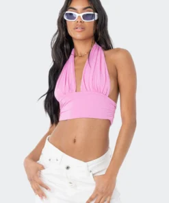 S11492_PINK Bau Halter Top