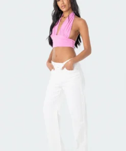 S11992_WHITE Living Dolls Dreamy Boyfriend Jeans