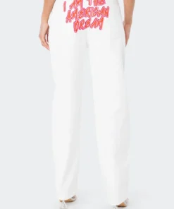 S11992_WHITE Living Dolls Dreamy Boyfriend Jeans
