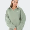 S11995_GREEN All You Need Sweatshirt Living Dolls