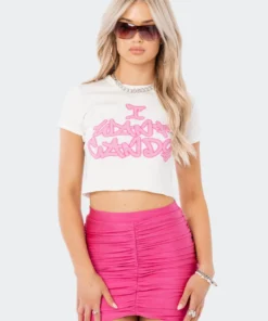 S11979_WHITE Candy T-Shirt