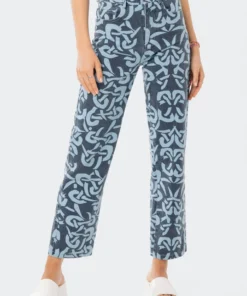 S12209_BLUE Our Tribe Wide Jeans