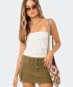 S12171_white Reva Strapless Top