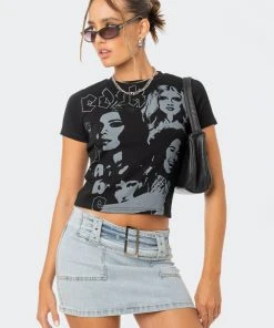 S12142_BLACK Read My Face T-Shirt